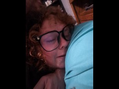 Cumdump begs until a load gets dumped in her 7/16