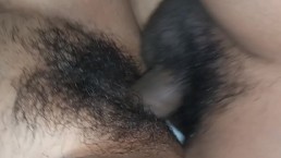 La vagina peluda de mi mujer esta muy rica - CASERO REAL MUY RICO
