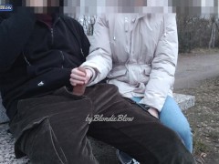Relaxing massage with caught in the middle of the park - Screenshot 7 of 16 - Public