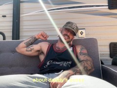 Tattooed Man's Bold Invitation: Love Sucking Me in the Sunlight?!