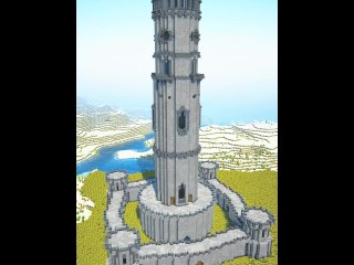 Башня Таймлапс в Майнкрафте