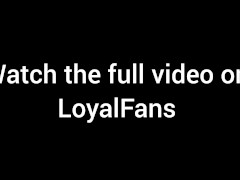 Sex with a demon - big ass pale skin goth girl dildo fucking