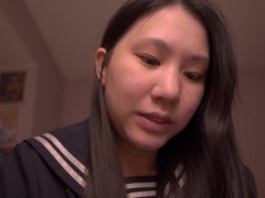 Cute Japanese Schoolgirl Teen ASMR - Proverbs 8-14