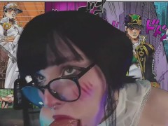 HINATA HYUGA FROM “NARUTO” INTENSELY SUCKS COCK - Screenshot 1 of 16 - Glasses