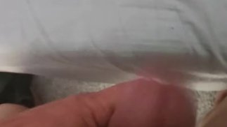 Older Guy with Huge Cock Jerking off!!