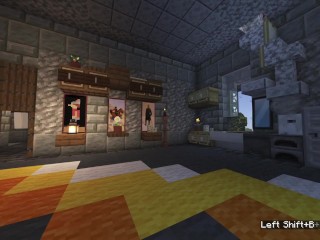 СМОТРИТЕ!!! как я умею обустраивать домики в майнкарфт