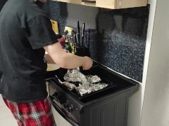 Фаршированный морской окунь