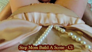 C1 - Missionary With Step Mom - Huge Load On Her Tummy Surprises Her!
