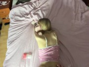Disciplining my STEP SIS — she chose DICK over TIKTOK. Came INSIDE.