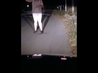 Public Piss Play in the Middle of the Street