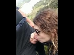 Wife found a fat cock to suck