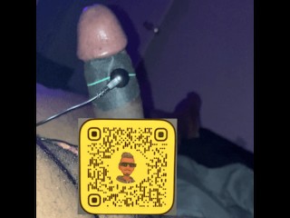 BBC DADDY BIG BLACK COCK MASTURBATION SOLO CUMSHOT ORGASM ESTIM