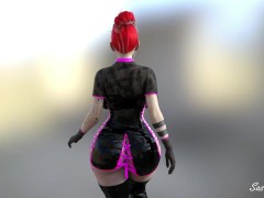 SassyComics - Model exposing Her pretty pussy for views