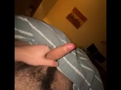 Latino Big Dick jerking off