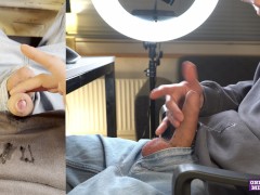 Cummed with only 2 fingers