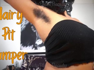 Волосатый насос для ям: волосатое Ebony Femdom Armpit JOE 4K - полный клип на MV, C4S, LF, IWC, Fansly