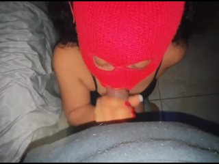 Novia Dando Mamada Rica. Chupada. Sexo Oral.