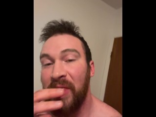 Extreme Jerking to Eating my own Cum ;)