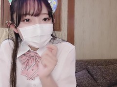 学校帰りに制服姿の１８歳巨乳彼女と顔出しセックス♥素人カップル/美女/スタイル抜群/パイパン/スマホ撮影/リアル/主観映像/ハメ撮り 3/16