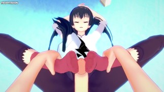 Хентай ногами от первого лица от бойца из Goblin Slayer