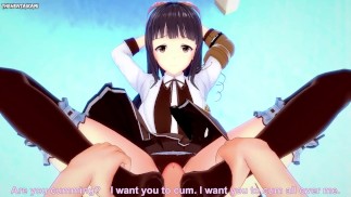 POV хентай футджоб от Jessica от Granblue Fantasy