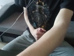 He Cum In to the Sock - Masturbation - Kevin Horn