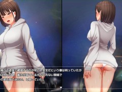 【H GAME】夜歩きDLC Live2DアニメVer♡玄関前でオナニー エロアニメ｜エロ同人｜Hentai｜Anime｜Doujin - Screenshot 16 of 16 - 主観