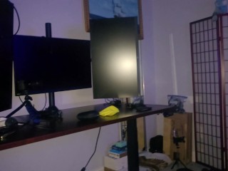 Moved my Room around Straight Edge more Times than a Rubik's Cube Hanging Close up Cock