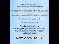 Ultimate Twice Bed Wetting: All Day Pee Play & Clit Rubbing - Screenshot 16 of 16 - Bed Wetting