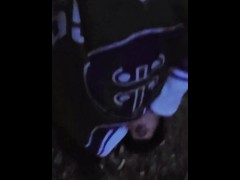 Hockey Pup Jerks Off In Public