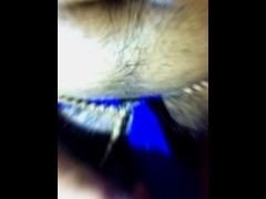 Horny bengali kolkata slut boyfriend wearing sexy lingerie an playing with his big cock💦