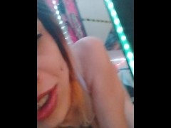 New Panties In Mirror Tease - Screenshot 14 of 16 - Colored Hair