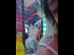 New Panties In Mirror Tease - Screenshot 2 of 16 - Petite