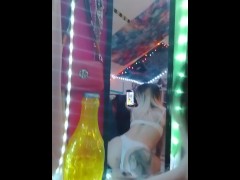 New Panties In Mirror Tease - Screenshot 3 of 16 - Twerk