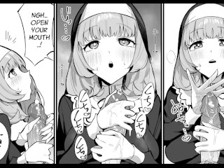  absolute Defeat until an Innocent Nun Enters Heat and Indulges in Passionate Mating Sex 1