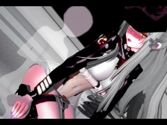 Girls Frontline 2 - Klukai calms her stress before a battle
