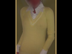 Wifey looks amazing in this hot braless shirt