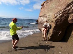 Sexy photoshoot on a deserted beach - Screenshot 2 of 16 - Photoshoot