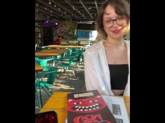 Soft Porn / Innocent looking cutie throating cock