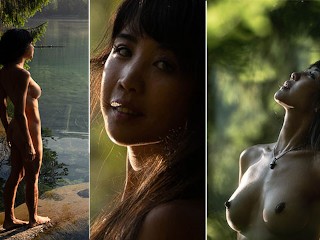 Cinematic Outdoor Yoga Risky Public Masturbation Japanese Exhibitionist