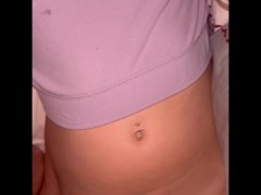 Cum on small tits and flat chest compilation