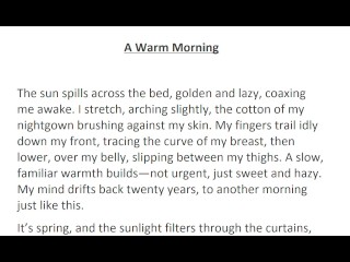 A Warm Morning