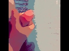 Stepping into the shower, I found myself in a cartoon where my thoughts were only about her.