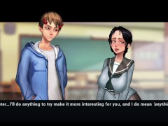 Big aunty make seen in summer time saga in cartoon character