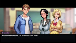 Big aunty make seen in summer time saga in cartoon character