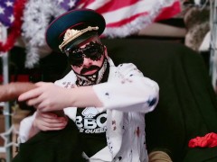 The crazy Dicktator Olympic Games 2080 training preparations - 100 Meters BBC Coil swing whining