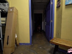 Arab mistress Alina Angel Destroyed Slave boy with 12" BBC مسترس الينا انجل نيك واذلال خادمها المطيع