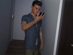 my milf stepmom was masturbating when i walked into the room