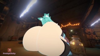 Neko A Busty Breast Expansion Alchemist Entices You To Purchase Her Hourglass Growth Potions