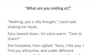 What are you smilling at